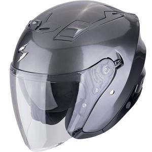 Cască de motocicletă Scorpion EXO-Z1 SOLID deschisă, gri metalic