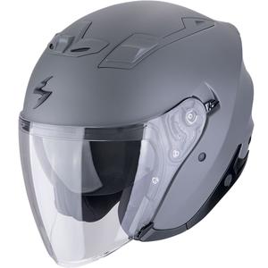 Cască de motocicletă Scorpion EXO-Z1 SOLID deschisă, gri ciment mat