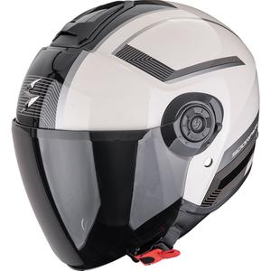 Cască de motocicletă Scorpion EXO-CITY II Cosmos crem-negru