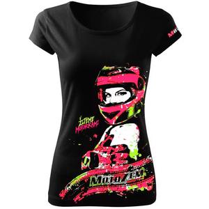 Tricou damă MotoZem - Trăim prin motociclete