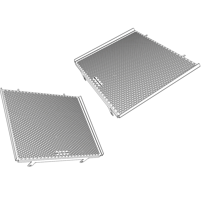 Plastic radiator PUIG Negru