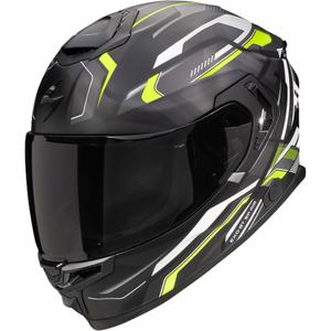 Casca moto integrala Scorpion EXO-GT SP Air Augusta negru-gri-galben fluo
