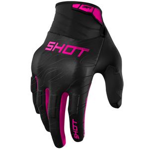 Mănuși motocross Shot Drift Onyx roz