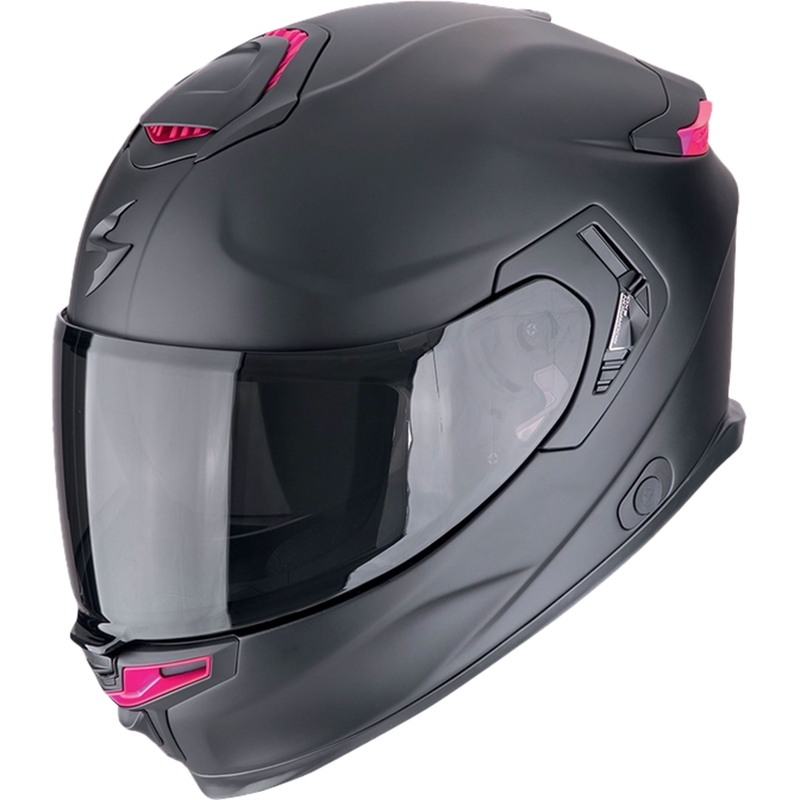 Casca moto integrala Scorpion EXO-GT SP Air SOLID negru-roz mat