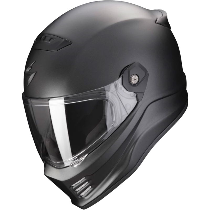 Cască integrală pentru motocicletă SCORPION COVERT FX negru mat perlat
