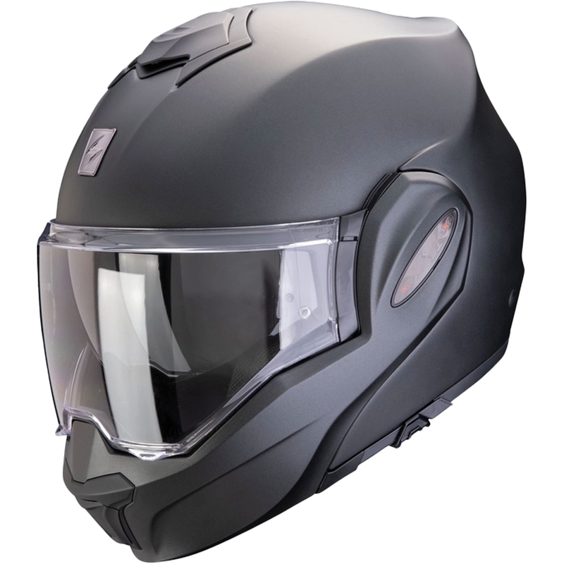 Cască de protecție Scorpion EXO-TECH EVO PRO SOLID negru mat perlat Scorpion EXO-TECH EVO PRO SOLID