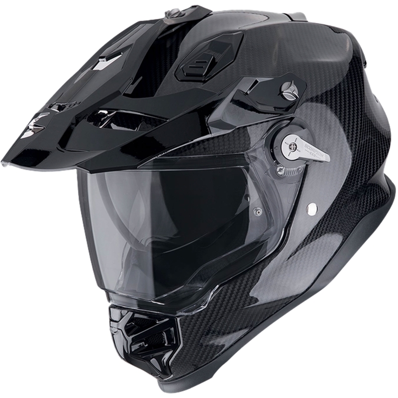 Casca Enduro Scorpion ADF-9000 CARBON AIR SOLID neagra