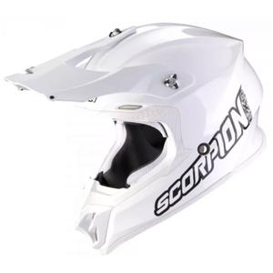 Cască de motocros Scorpion VX-16 EVO AIR Solid white