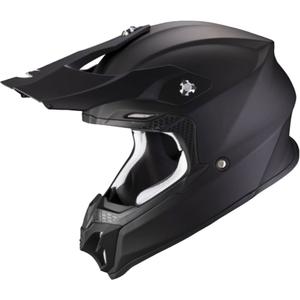 Cască de motocros Scorpion VX-16 EVO AIR Solid black matt