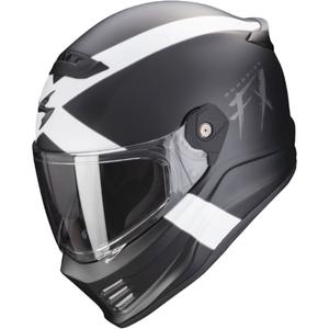 Přilba na motorku SCORPION COVERT FX GALLUS černo-bílá