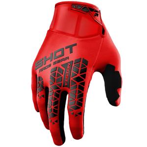 Mănuși motocross Shot Vision Tech roșii