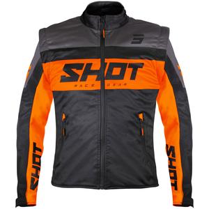Geacă softshell Shot Softshell Lite negru-portocaliu