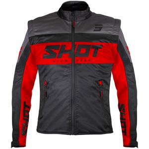 Geacă softshell Shot Softshell Lite negru-roșu