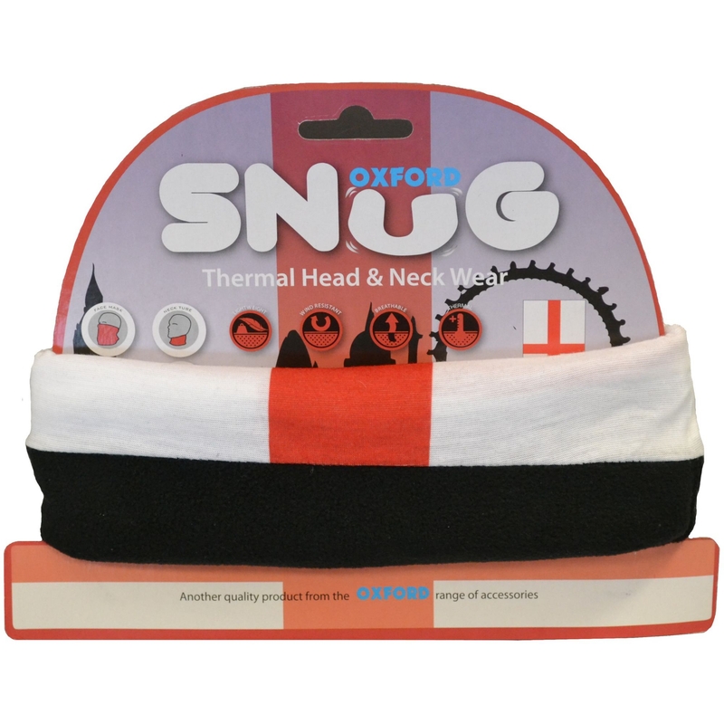Eșarfă multifuncțională cu steagul St Georges de la Oxford Snug Snug