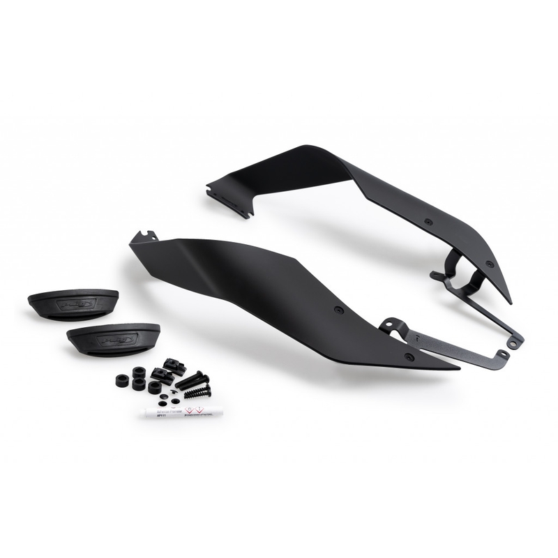 Side spoilers PUIG RACE matt black