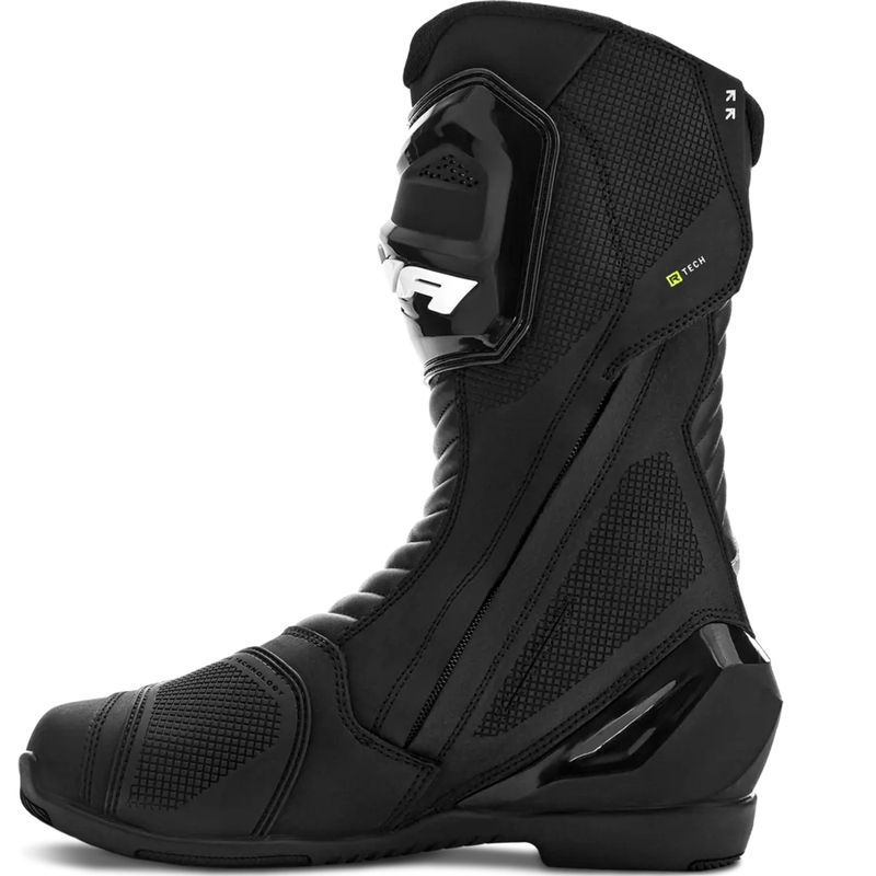 Ghete motociclete Shima RX-3 negru-galben fluo