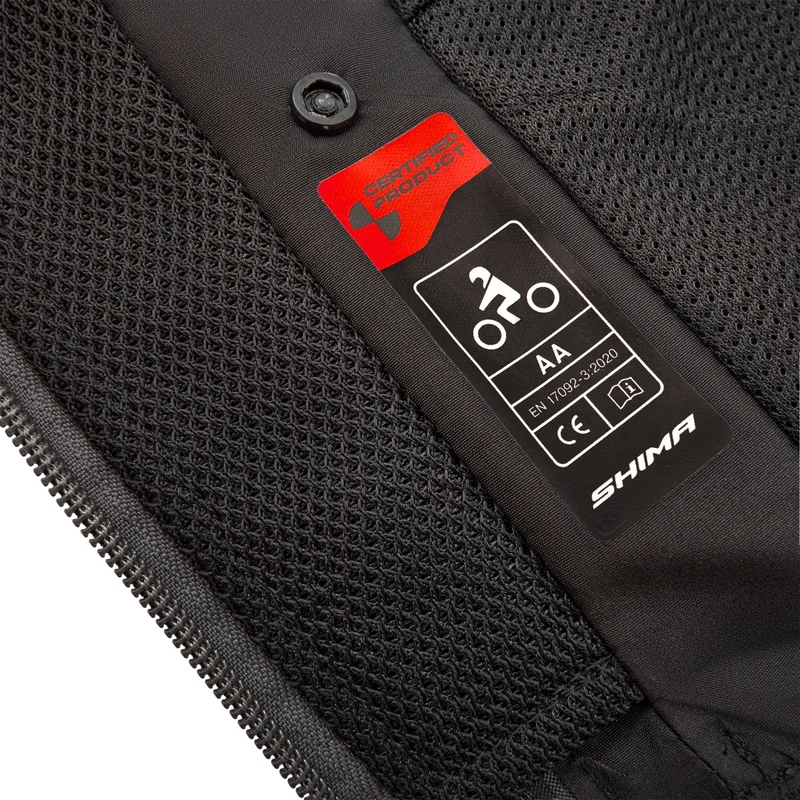 Geacă de motocicletă Shima Tracker gri deschis