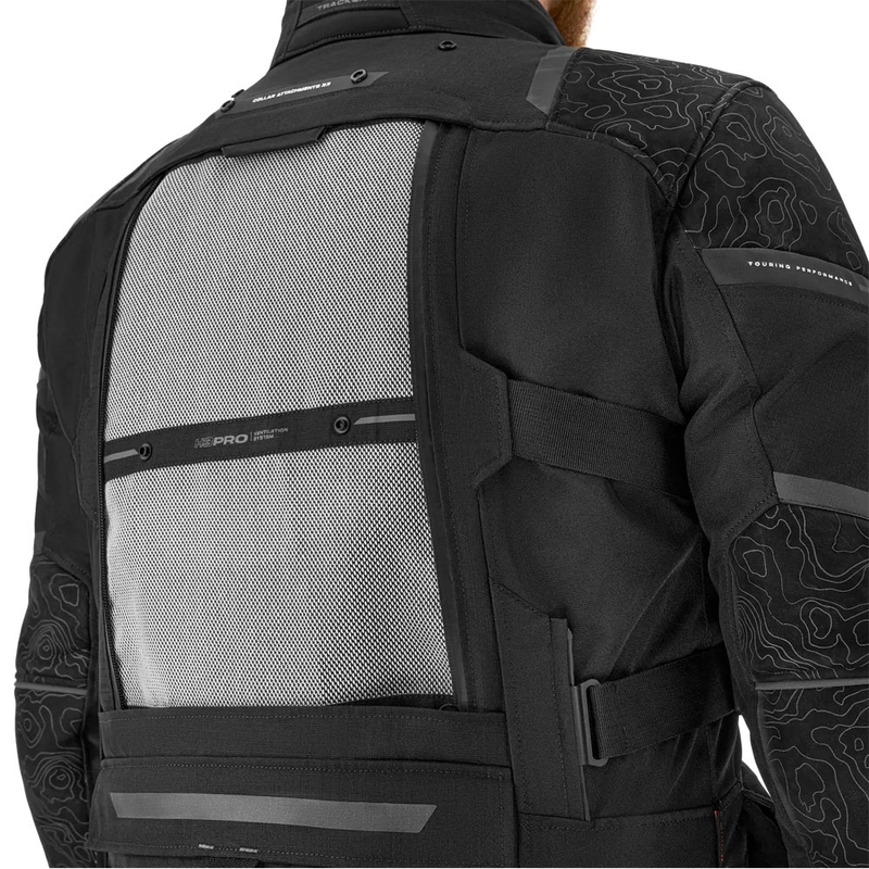 Geacă de motocicletă Shima Tracker neagră