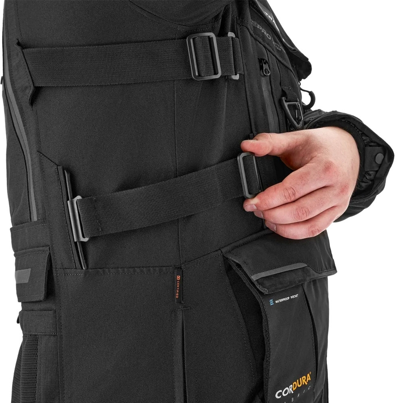 Geacă de motocicletă Shima Tracker neagră