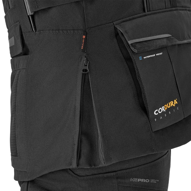 Geacă de motocicletă Shima Tracker neagră