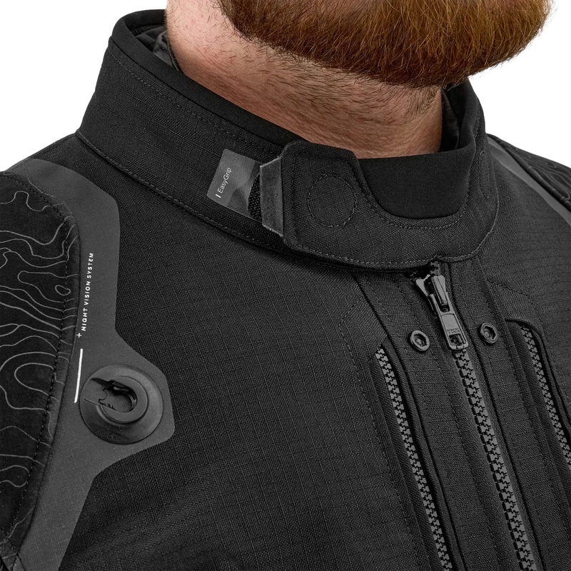 Geacă de motocicletă Shima Tracker neagră