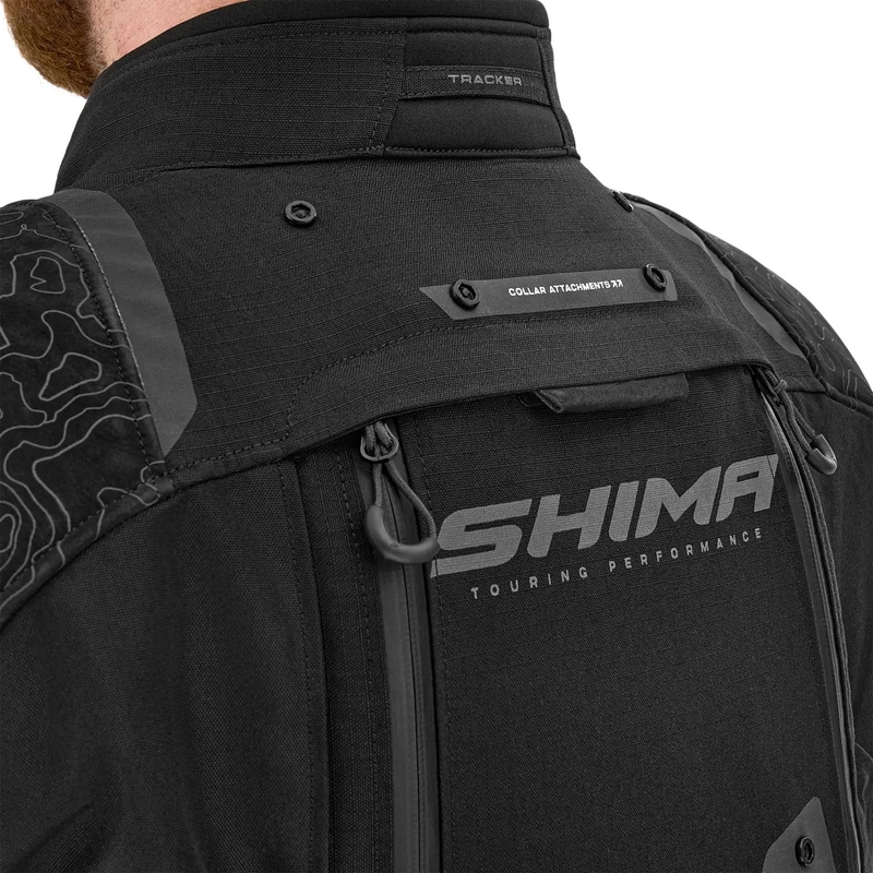 Geacă de motocicletă Shima Tracker neagră