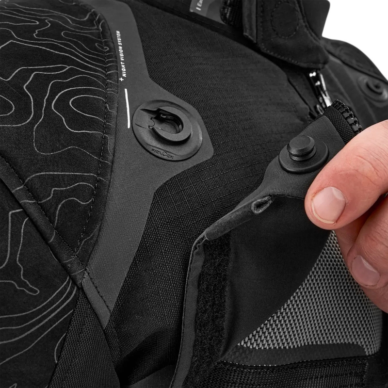 Geacă de motocicletă Shima Tracker neagră