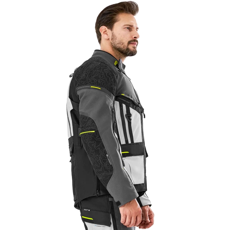 Geacă de motocicletă Shima Tracker gri