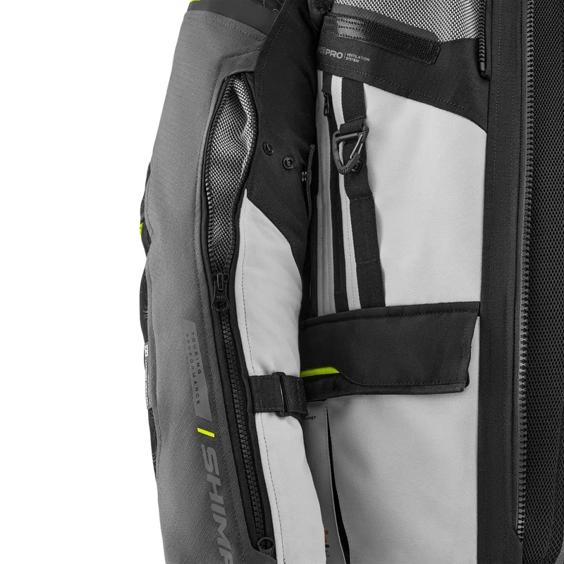 Geacă de motocicletă Shima Tracker gri