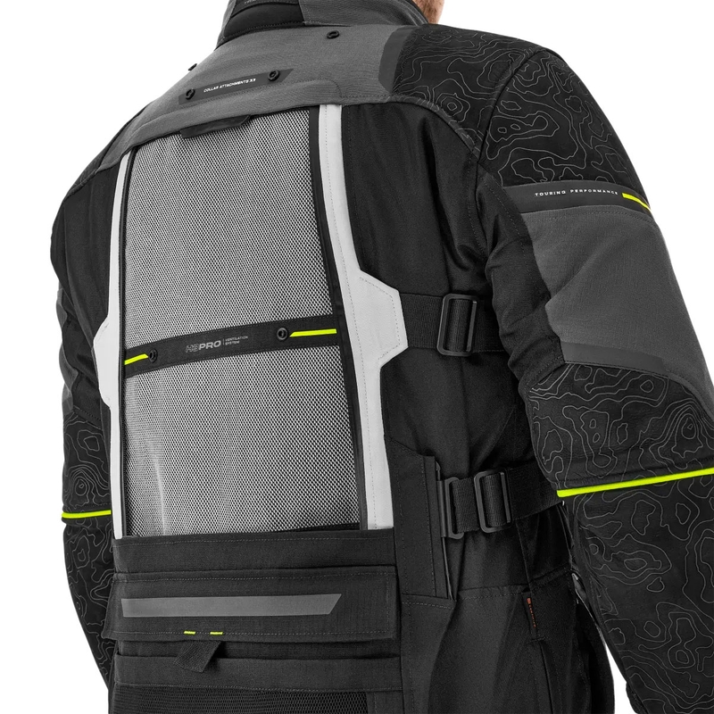 Geacă de motocicletă Shima Tracker gri