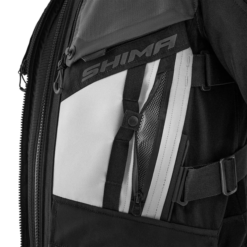 Geacă de motocicletă Shima Tracker gri