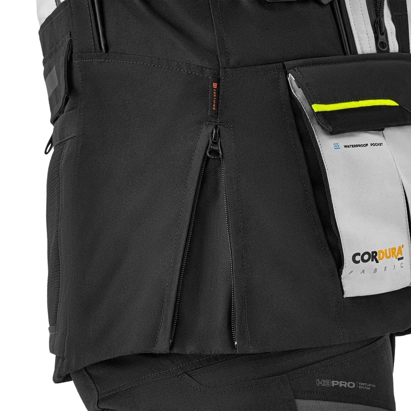Geacă de motocicletă Shima Tracker gri