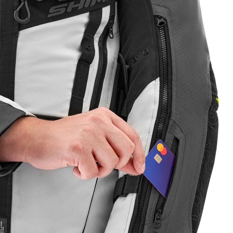 Geacă de motocicletă Shima Tracker gri