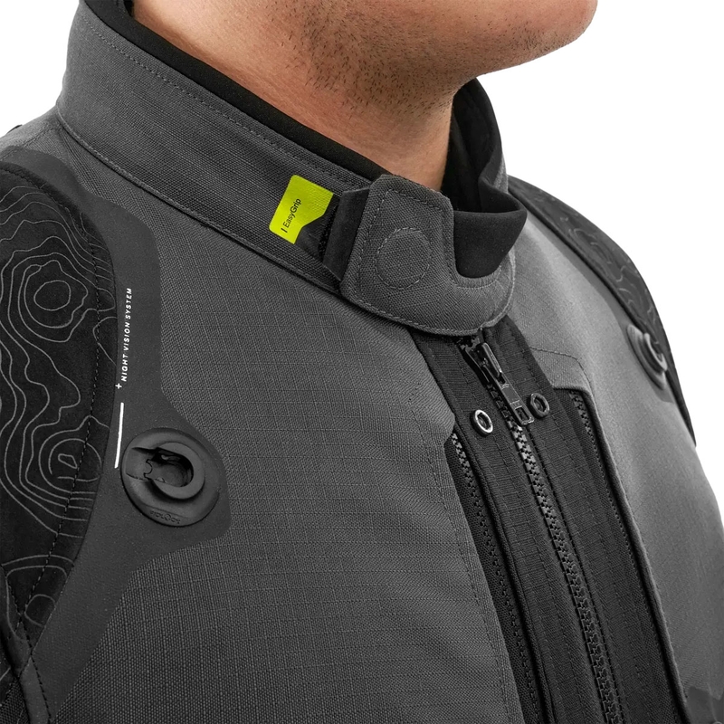 Geacă de motocicletă Shima Tracker gri