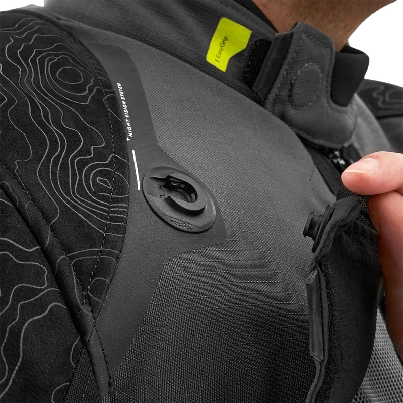 Geacă de motocicletă Shima Tracker gri