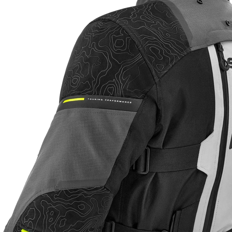 Geacă de motocicletă Shima Tracker gri