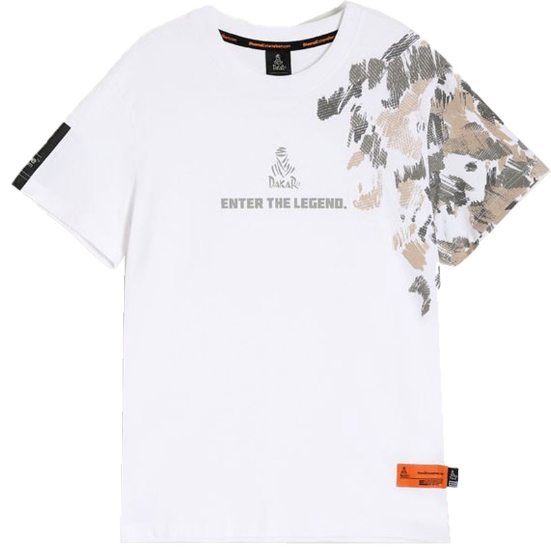 Tricou alb Dakar DES 0825