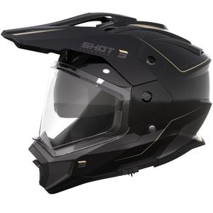 Cască de motocicletă enduro Shot Trek Max Vision Rally negru lucios-nisip