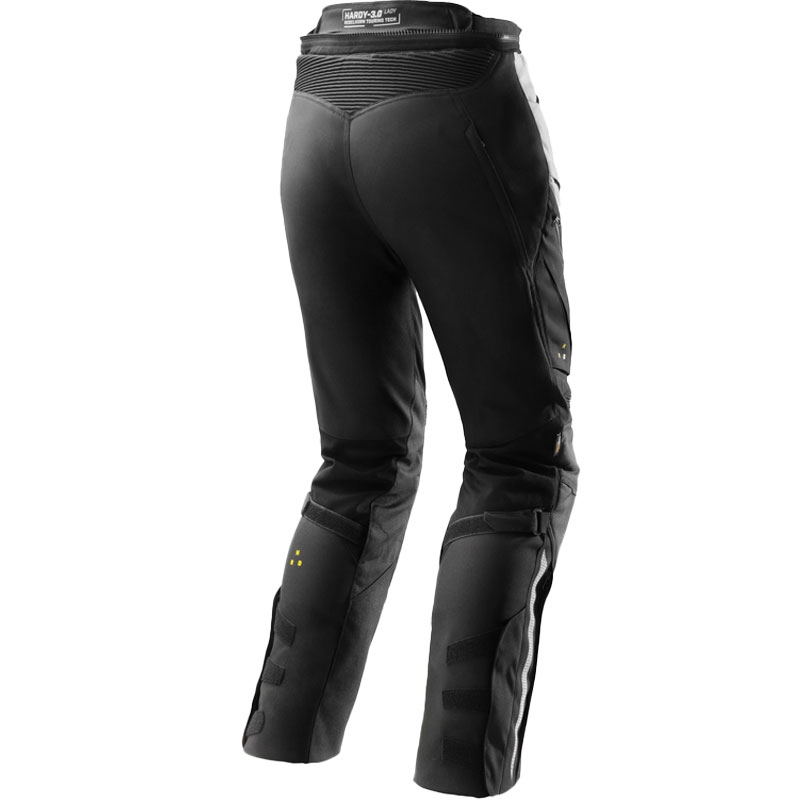 Pantaloni de motocicletă Rebelhorn Hardy 3.0 pentru femei, negru-gri