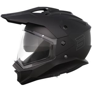 Cască de motocicletă Enduro Shot Trek Max Vision Solid negru mat