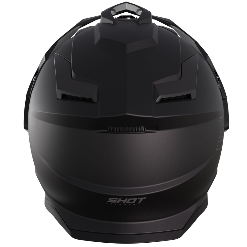 Cască de motocicletă Enduro Shot Trek Max Vision Solid negru mat