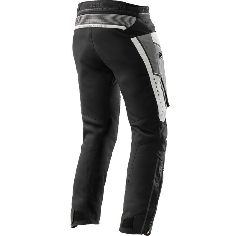 Pantaloni de motocicletă Rebelhorn Borg II negru-gri