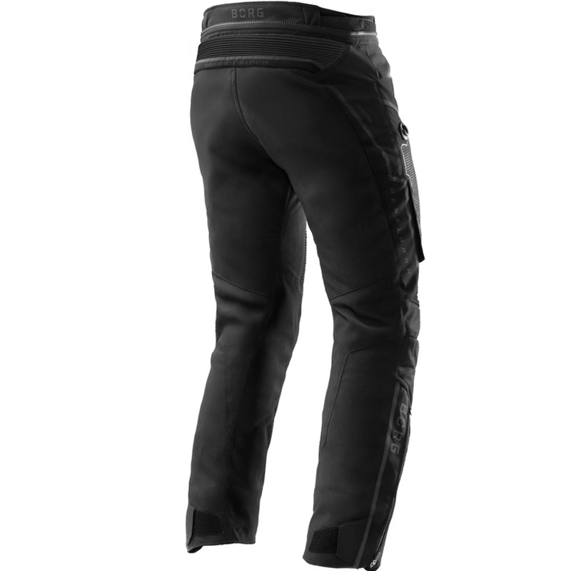 Pantaloni motociclisți Rebelhorn Borg II cropped negri