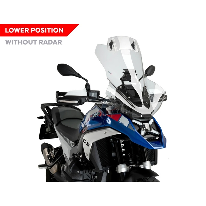 Parbriz PUIG TOURING PLUS WITH VISOR transparent