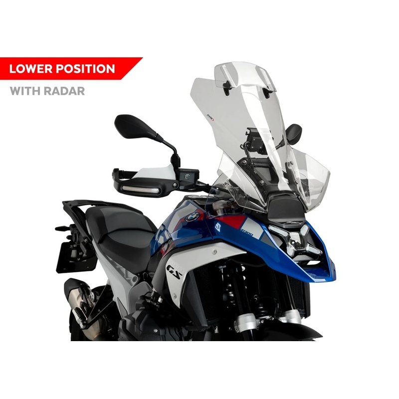 Parbriz PUIG TOURING PLUS WITH VISOR transparent