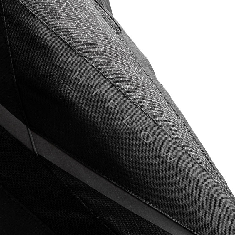 Pantaloni de motocicletă de damă prelungiți Rebelhorn Hiflow V negri