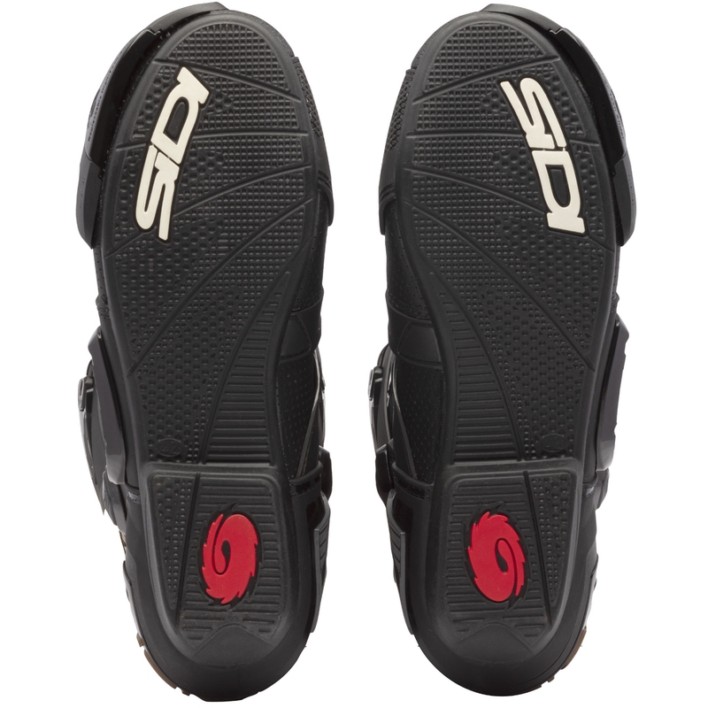 Ghete moto SiDi Rex Air negru-bronz