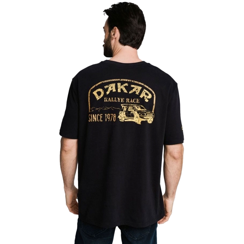 Tricou Dakar Vint A negru