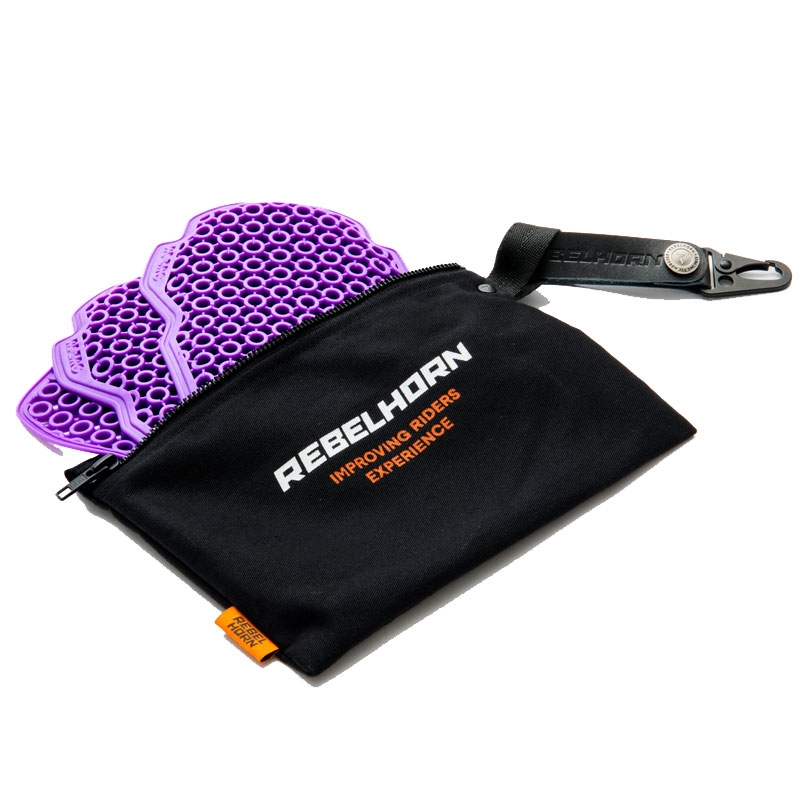 Blugi moto prelungi Rebelhorn Revolt Monolayer negri