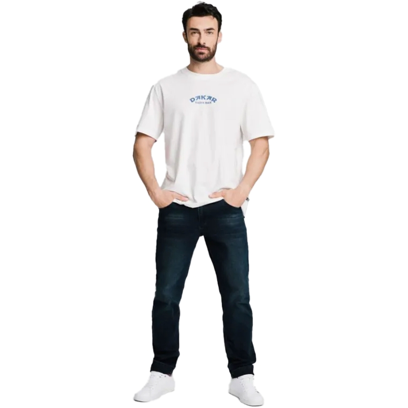 Tricou Dakar Vint B alb